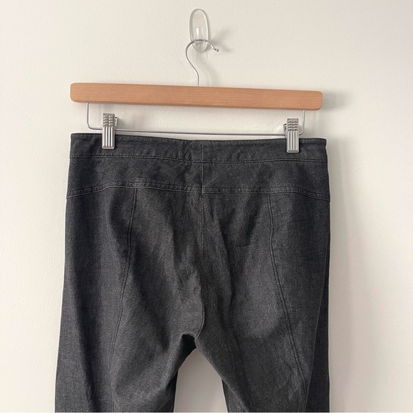 Vince Women's Ski Pant Skinny Ankle Gray Denim Stretch Size 4 - Picture 7 of 10